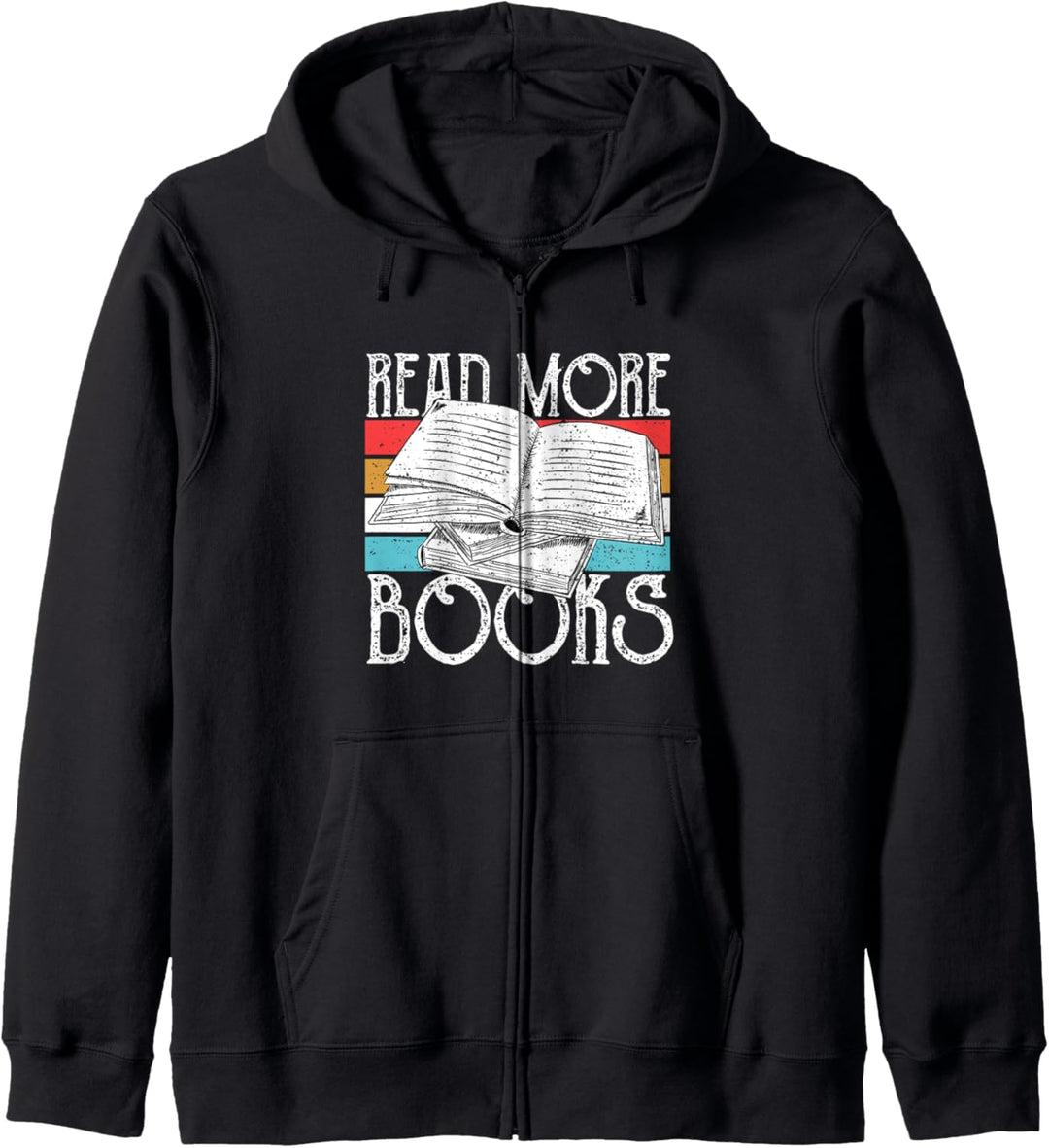Read More Books - Lesen Kapuzenjacke