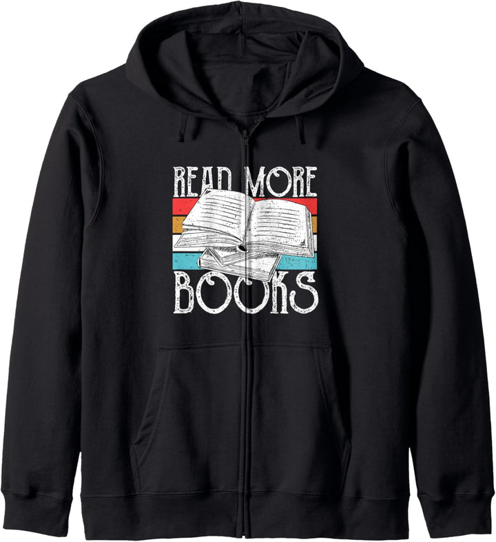 Read More Books - Lesen Kapuzenjacke