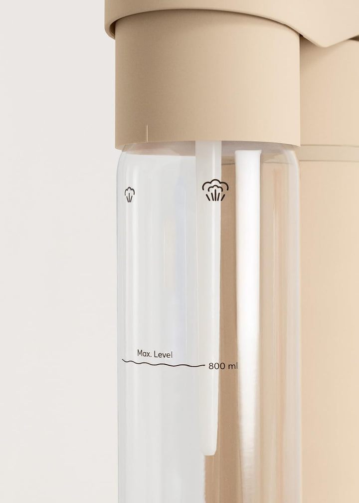 CREATE/SODA MAKER STUDIO/Wassersprudler 1L Sand/Keine CO2-Flaschen enthalten, kohlensäurehaltig in 4