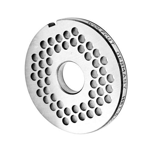 Wolfcut Lochscheiben INOX kompatibel mit Fleischwolf FEUMA TW-H82 (6,0 mm), 6,0 mm