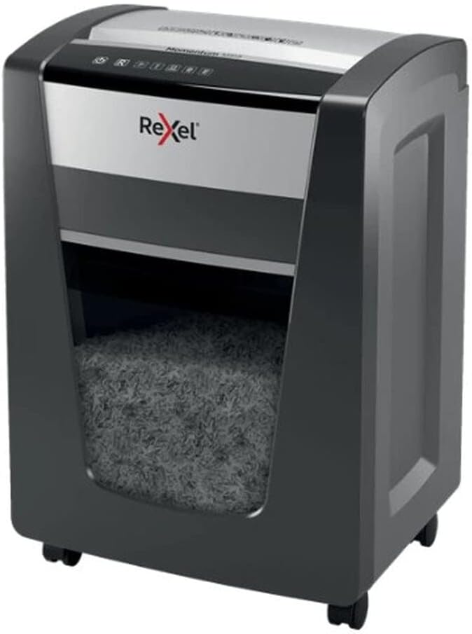 Rexel Aktenvernichter Momentum X420, Partikelschnitt, 22-20 Blatt A4 (70-80 g/m²) Kapazität, Sicherh