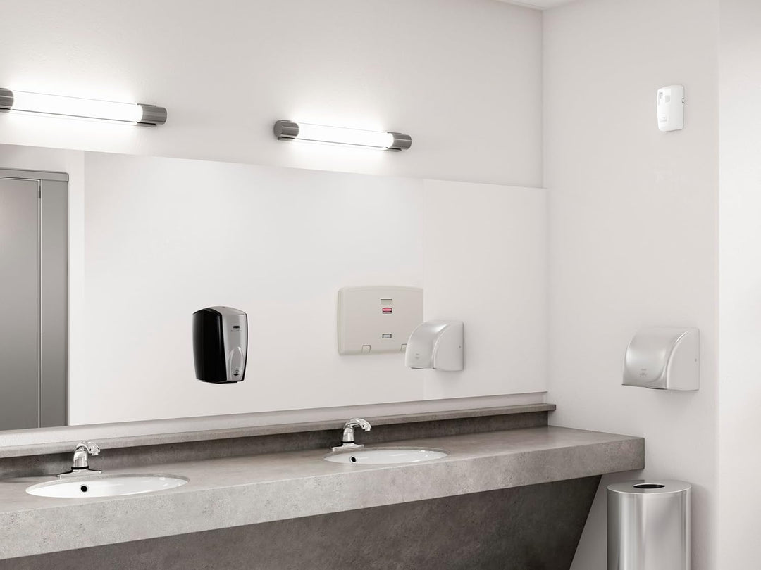 Rubbermaid Commercial Products FG750411 AutoFoam Seifenspender, 1100 ml, Plastik, schwarz, 20 x 20 x