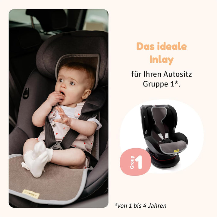 Aeromoov - Baby Sitzauflage Air Layer - Einlage Für Autositz oder Kinderwagen - Gruppe 1 - Antischwi