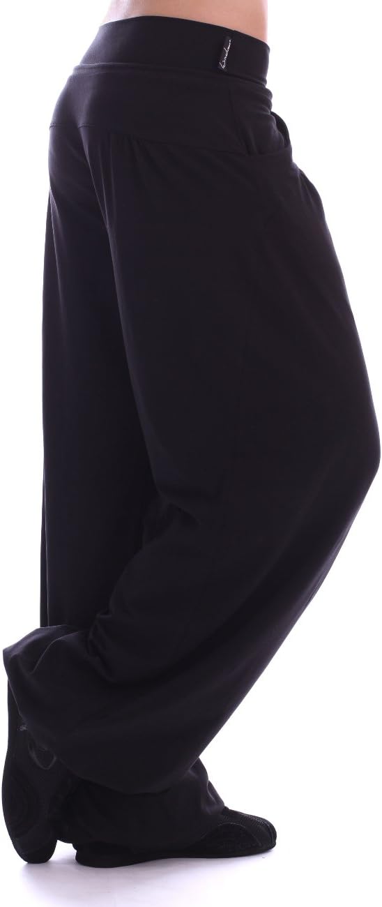 WINSHAPE Damen Trainingshose Dance Fitness Freizeit Sport, Schwarz