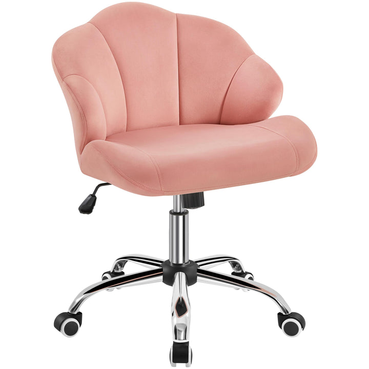 Yaheetech Bürostuhl Ergonomisch Schreibtischstuhl höhenverstellbar Drehstuhl, Bürosessel in Muschelf