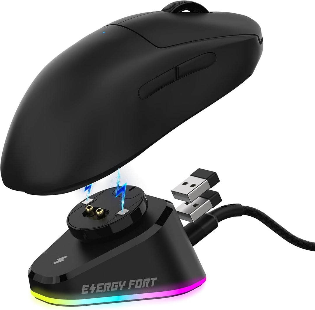 Ladestation für Logitech Mouse G PRO X Superlight, G502/G502X/G502X Plus Lightspeed, G703, G903, G P