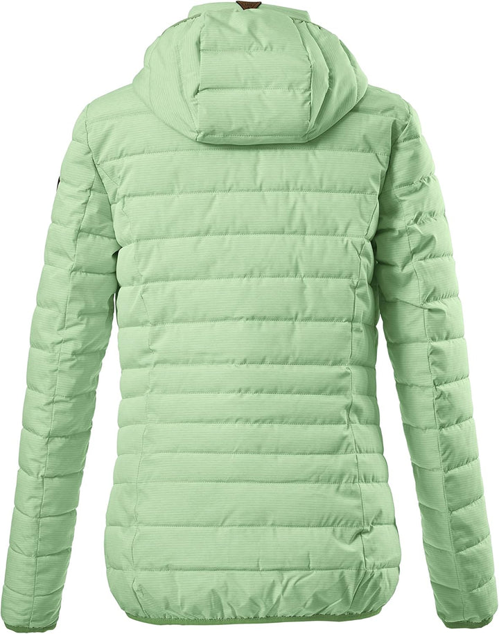 G.I.G.A. DX Damen Uyaka Stripe Casual Funktionsjacke In Daunenoptik Mit Abzippbarer Kapuze 40 strahl