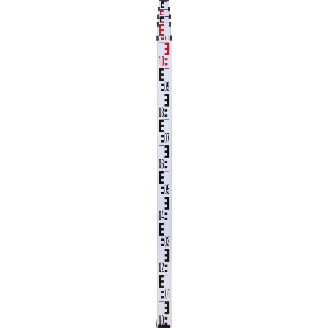 NEDO 345122-637 Teleskop-Nivellierlatte Standard Line m. Anstecklibelle ausziehbar bis 5 m