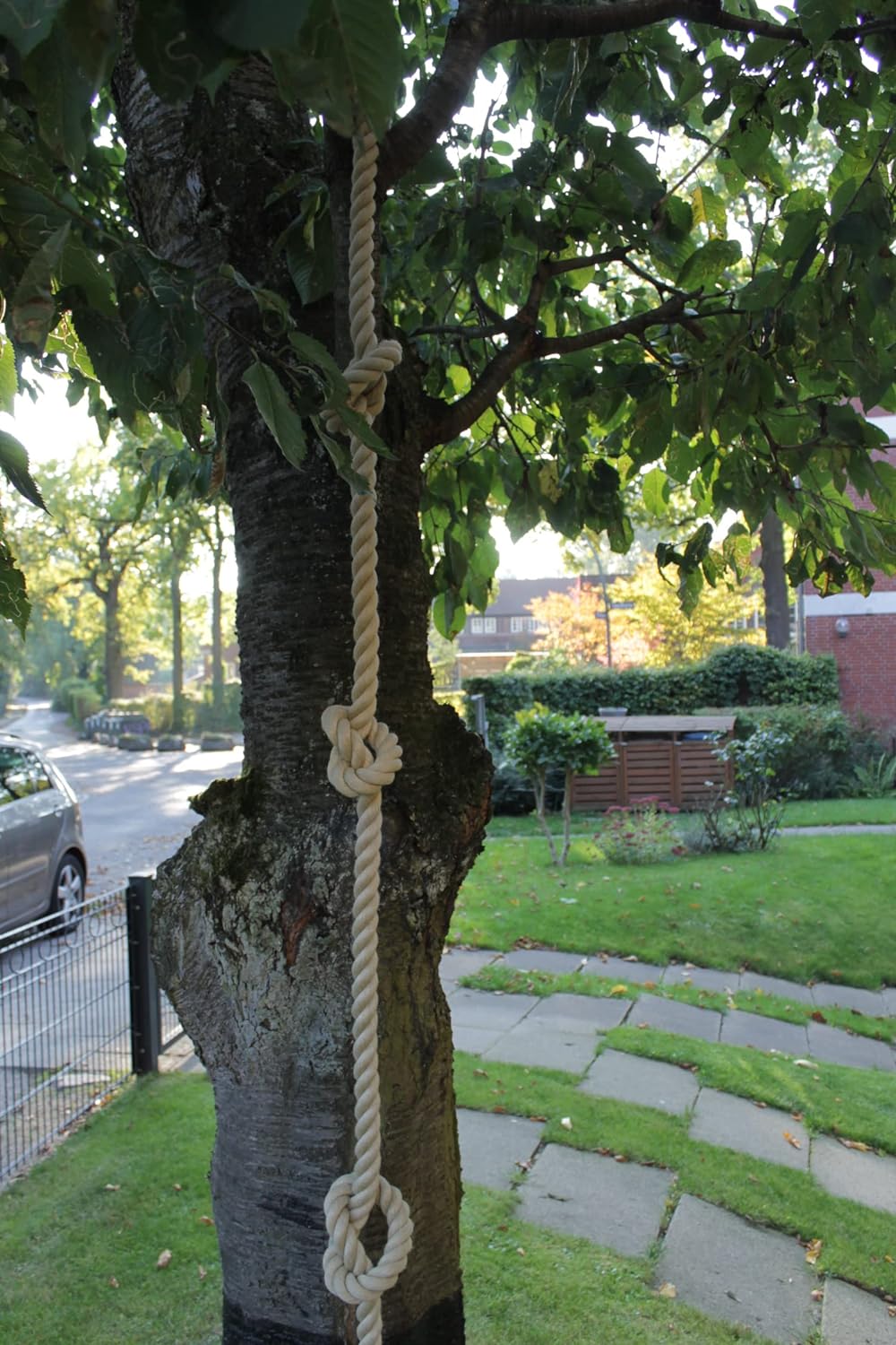 Hochwertiges Kletterseil / Klettertau, Schaukelseil, Fitnesstau, Spielseil- Länge 3,0mtr. / 30mm Pol