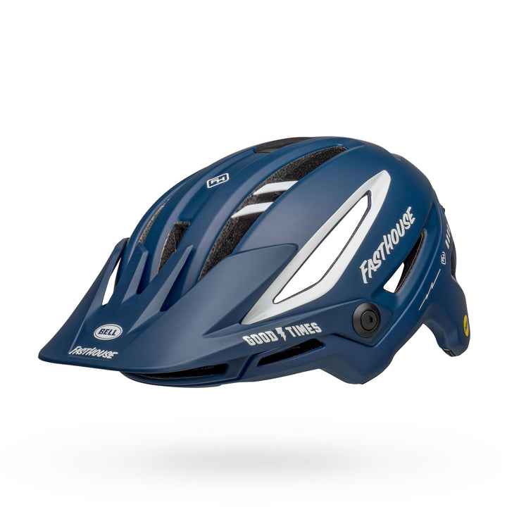 BELL Sixer MIPS Fahrrad Helm S (52-56cm) mt/gls blue/white fasthouse, S (52-56cm) mt/gls blue/white