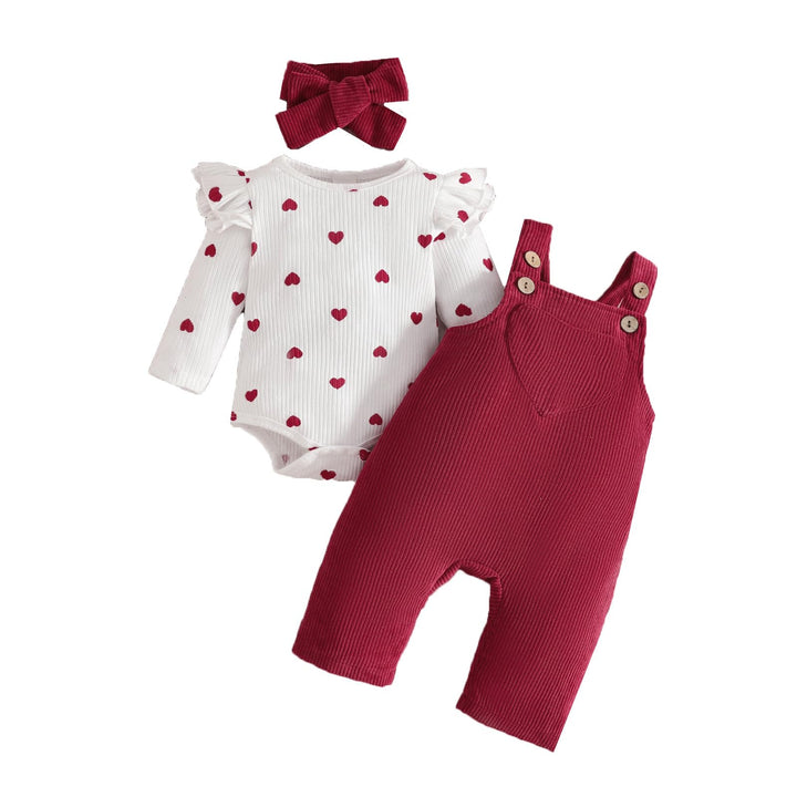 Baby Mädchen Kleidung Floral Tops Body Bär Latzhose Einstellbare Overalls Outfits Set 6-12 Monate We