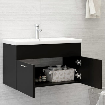 vidaXL Waschbeckenunterschrank Waschtisch Unterschrank Badmöbel Badschrank Badezimmerschrank Badezim