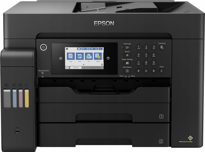 Epson EcoTank L15150 Tintenstrahldrucker A3+ 4800 x 2400 DPI 32 Seiten pro Minute, WLAN Schwarz einh