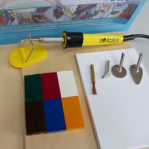 Encaustic Pen, grosses Geschenk-Set mit viel Zubehör