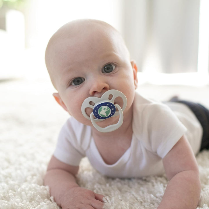 Dr. Brown's Advantage Baby-Schnuller, leuchtet im Dunkeln, 6–18 Monate, Rosa, 2 Stück Braun,Rosa 6 -