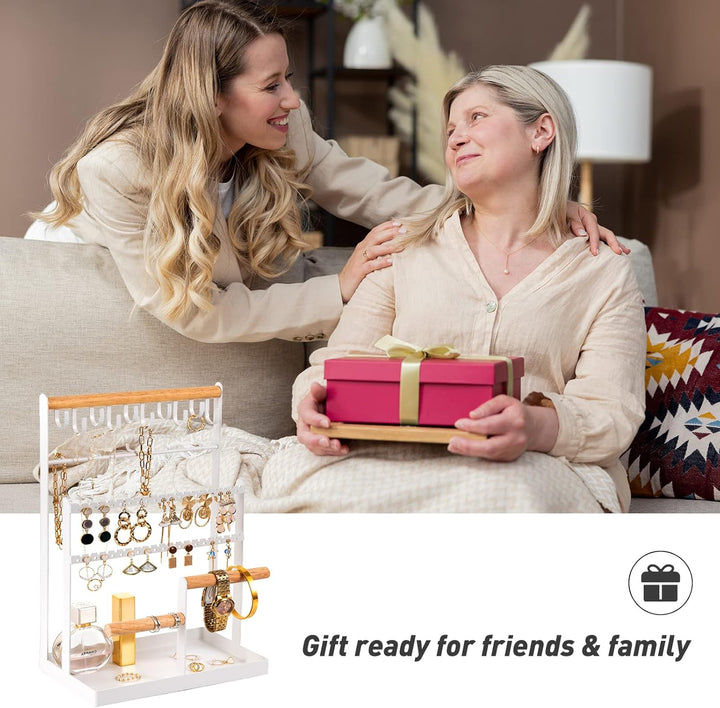 ProCase Schmuckständer Schmuckhalter für Ohrring Ohrstecker Ketten Schmuck Organizer Jewelry Ständer