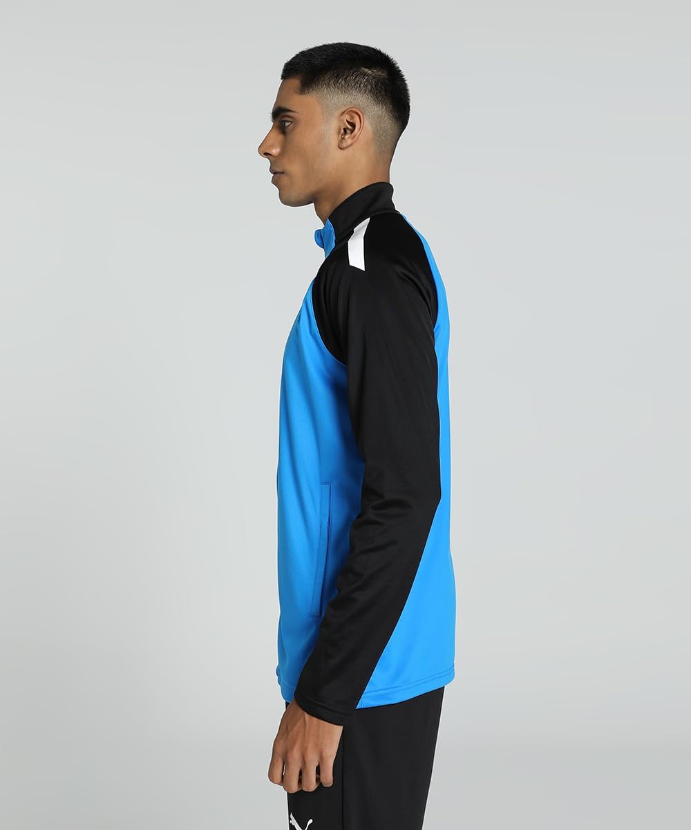 PUMA teamLIGA Trainingsjacke XXL Electric Blue Lemonade-puma Black, XXL Electric Blue Lemonade-puma