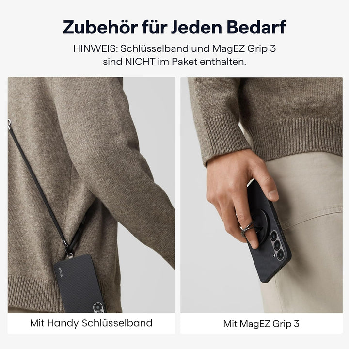 pitaka Hülle für Samsung Galaxy S25 Ultra Ultradünne Handyhülle Magnetische und Kratzfeste Schutzhül