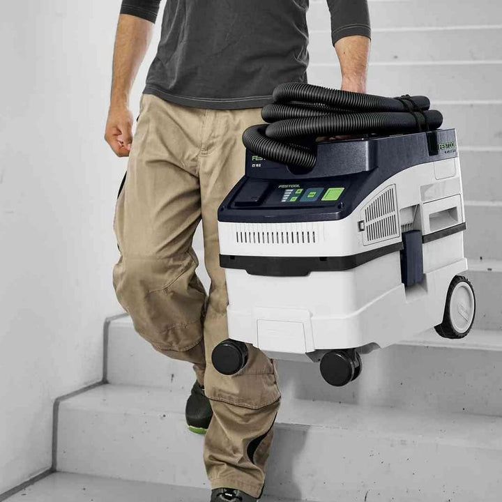 Festool Absaugmobil CT 15 E CLEANTEC (mit Hauptfilter, Saugschlauch, SELFCLEAN Filtersack, Fugendüse