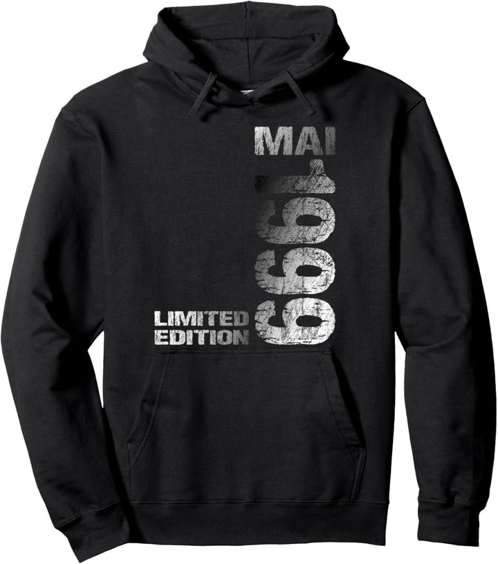 Mai 1999 Mann Frau 24. Geburtstag Limited Edition 24 Pullover Hoodie
