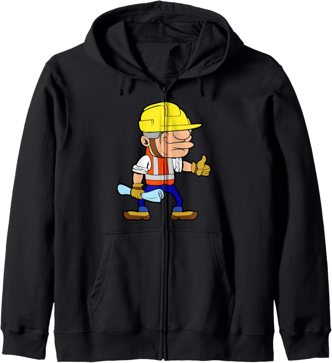 Bauarbeiter Bauleiter Bauunternehmen Baufirma Witzig Fun Kapuzenjacke