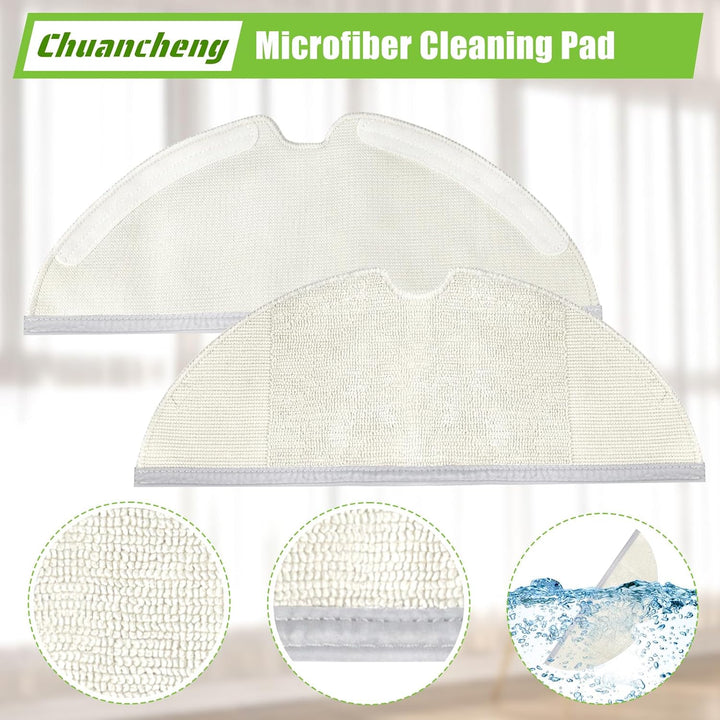 Chuancheng Rund-/Seitenbürsten-Set Zubehörset für Xiaomi Roborock S5 Max S6 MaxV S6 Pure S60 S65 S50