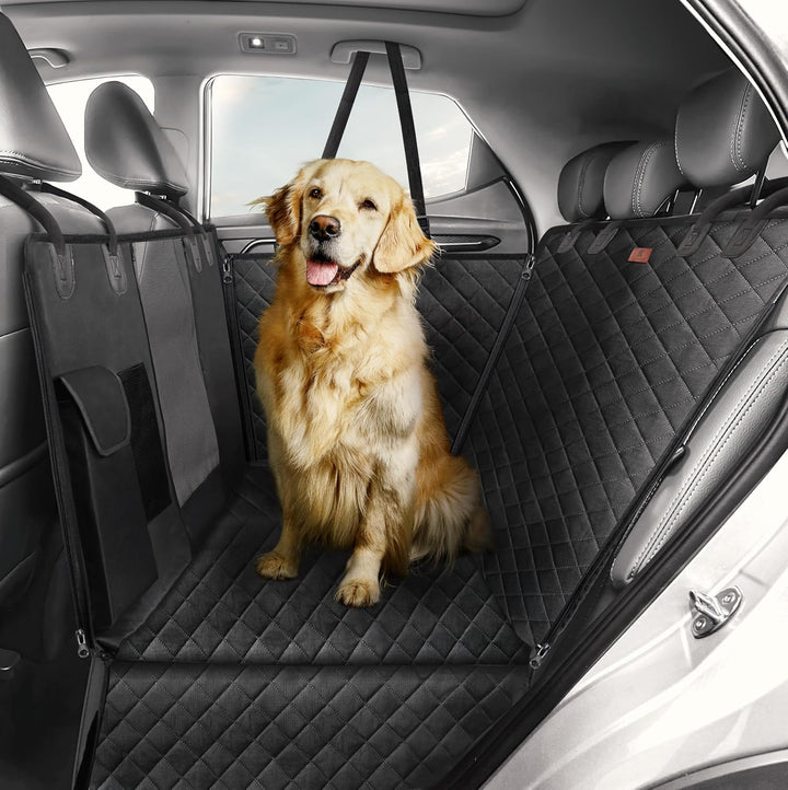 Heldenwerk Autoschondecke Hund Rücksitz wasserdicht & kratzfest - Universal Hundedecke für Auto Rück