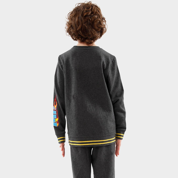 Hot Wheels Sweatshirt Und Jogginghose Set | Set Aus Sweatshirt Und Jogginghose Für Jungen | Kinder K