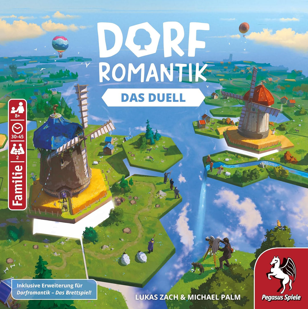 Pegasus Spiele 51241G Dorfromantik-Das Duell