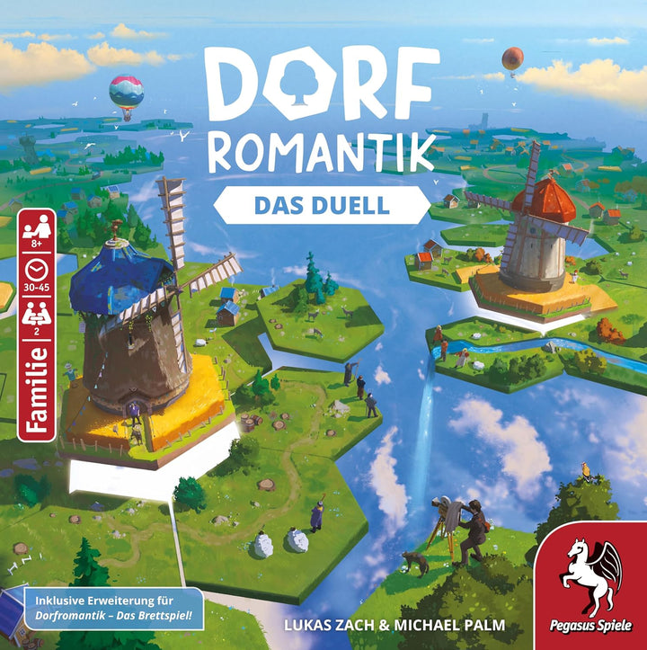 Pegasus Spiele 51241G Dorfromantik-Das Duell