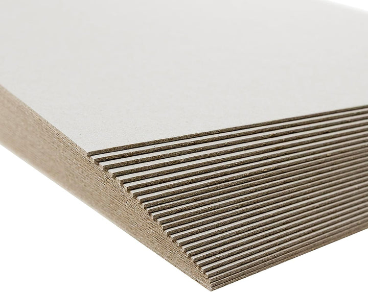 Anita y Su Mundo Scrapbooking-Material – Packung mit 25 Pappen, 12 x 12 cm, grau