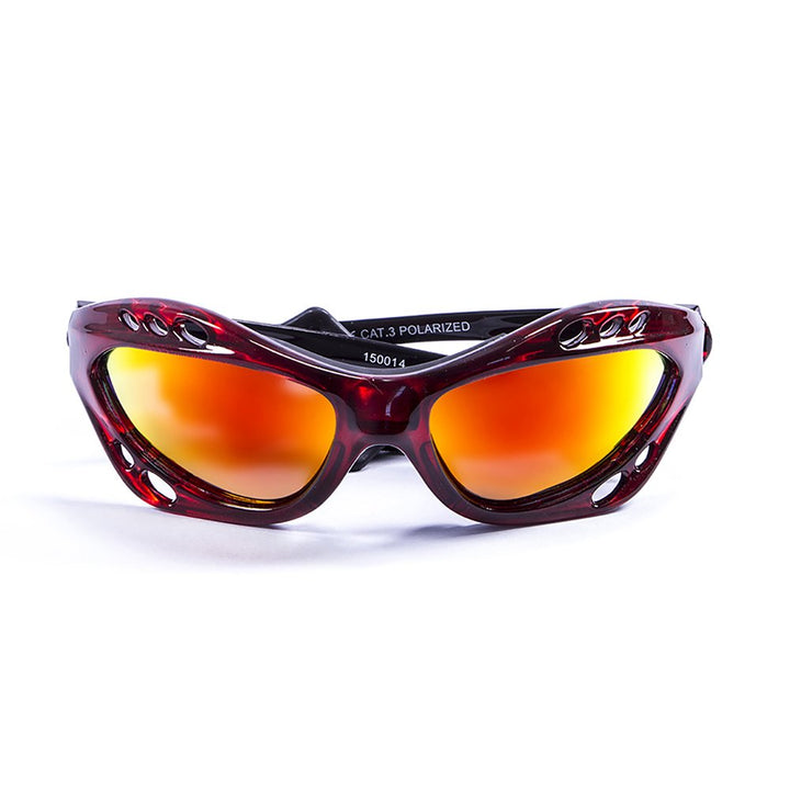 OCEAN SUNGLASSES - Rot Transparent, - Rot Transparent