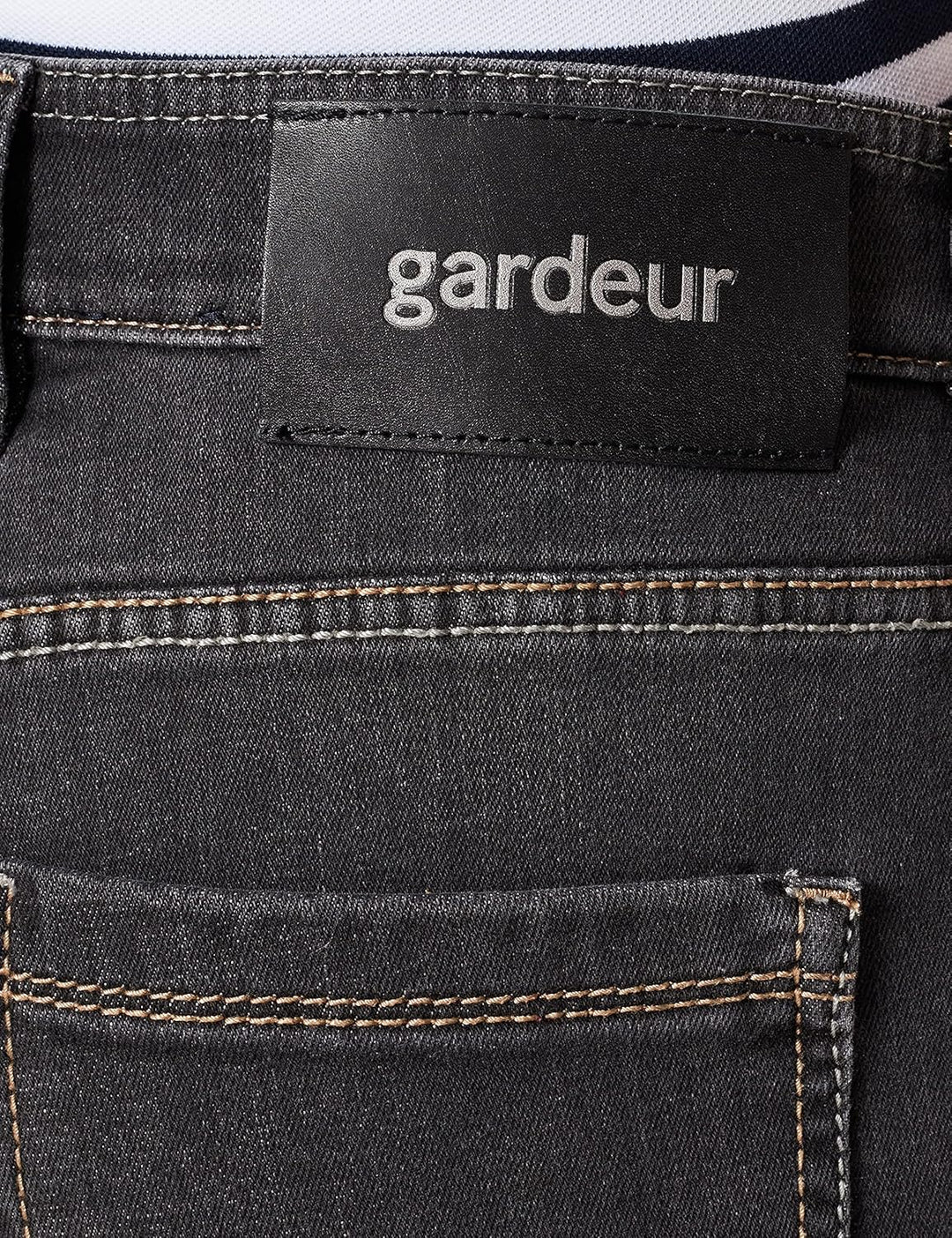 Atelier GARDEUR Herren Jeans Hose Batu Stretchdenim Blue Used 50W / 34L Anthrazit 198, 50W / 34L Ant