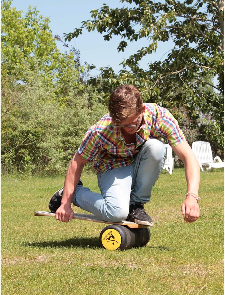 RollerBone 1.0 & Carpet - Balance Board, Balance Trainer- Trainigspackage inkl. Rolle & Carpet Einhe