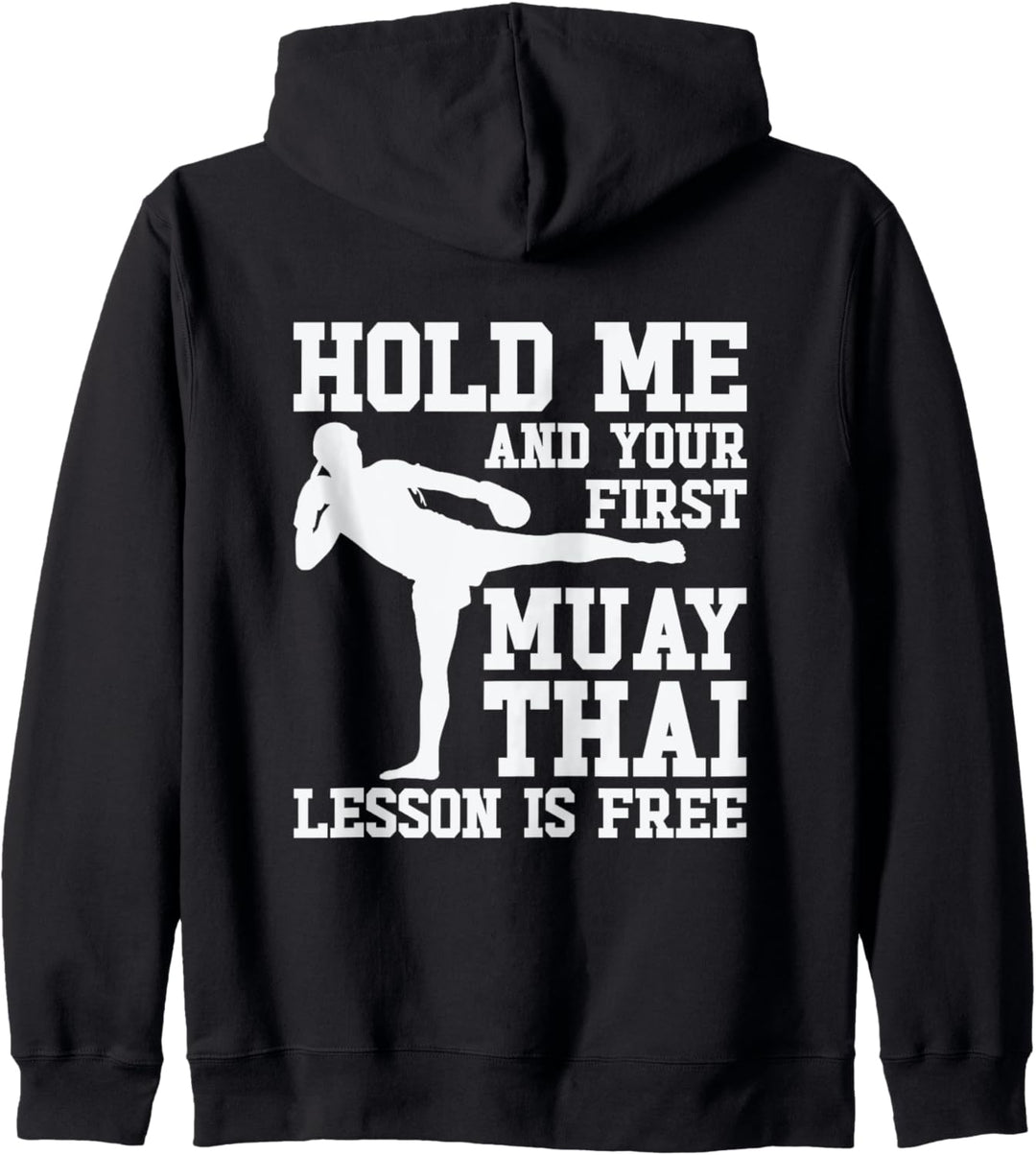 Muay Thai Coach Kickboxen Lehrer Kampfsport Kapuzenjacke