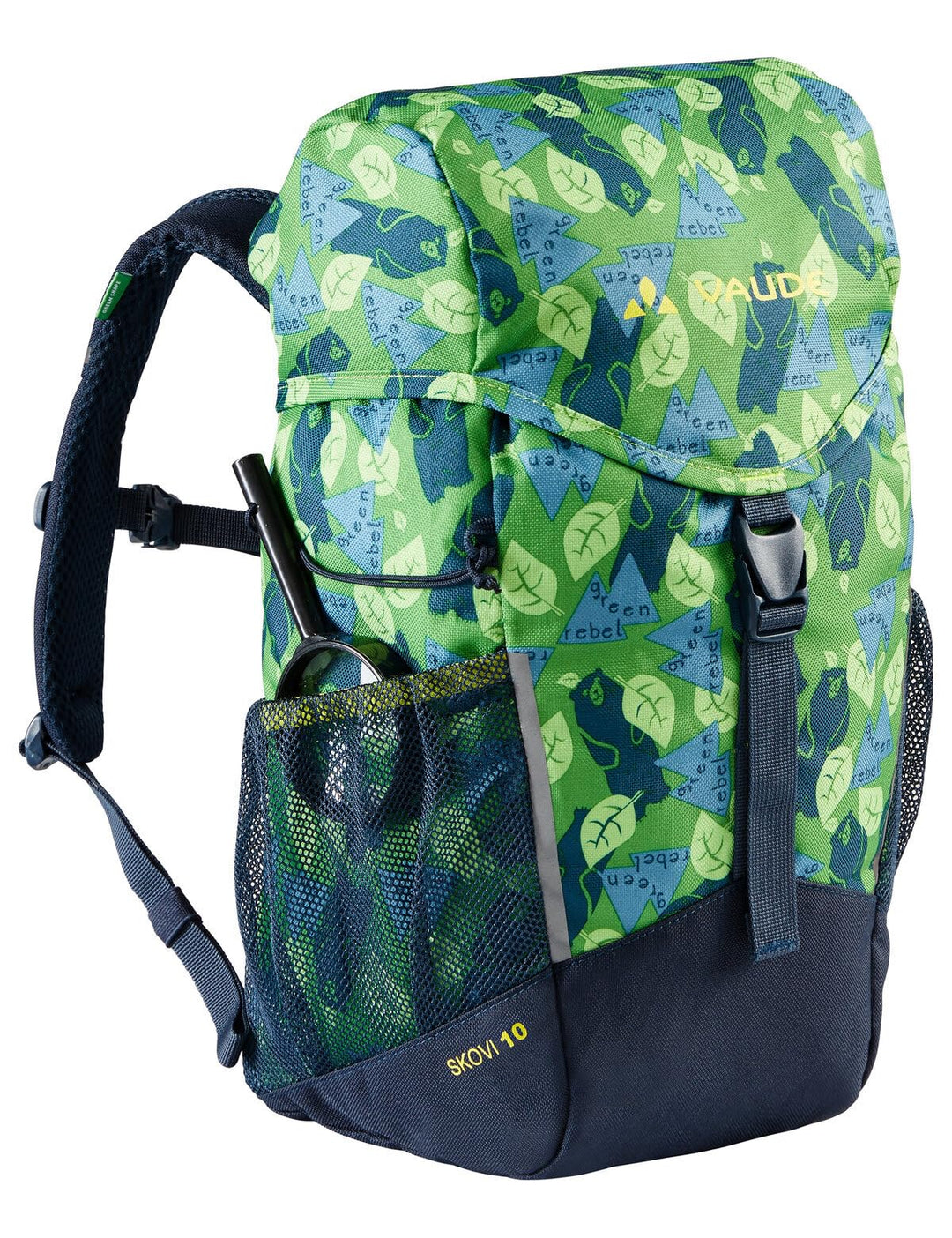 VAUDE Rucksaecke10-14L Skovi 10 Parrot Green/Eclipse Einheitsgrösse, Parrot Green/Eclipse Einheitsgr