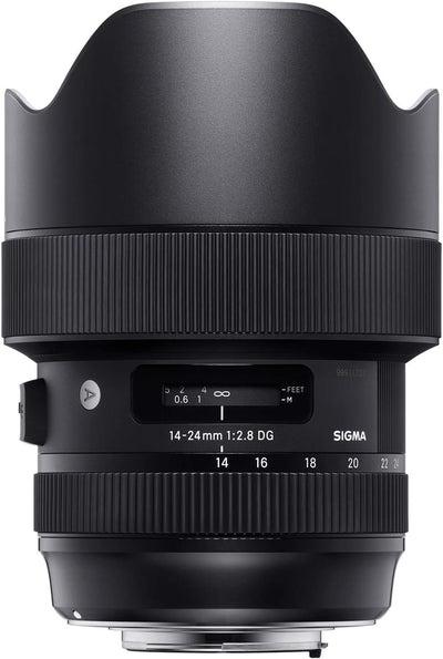 Sigma 14-24mm F2,8 DG HSM Art Objektiv für Nikon F Objektivbajonett für Nikon Single, für Nikon Sing