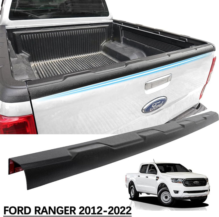 Ladekantenschutz & Windabweiser Set für Ford Ranger 2012–2022 (T6/T7/T8) Doppelkabine, Regenabweiser