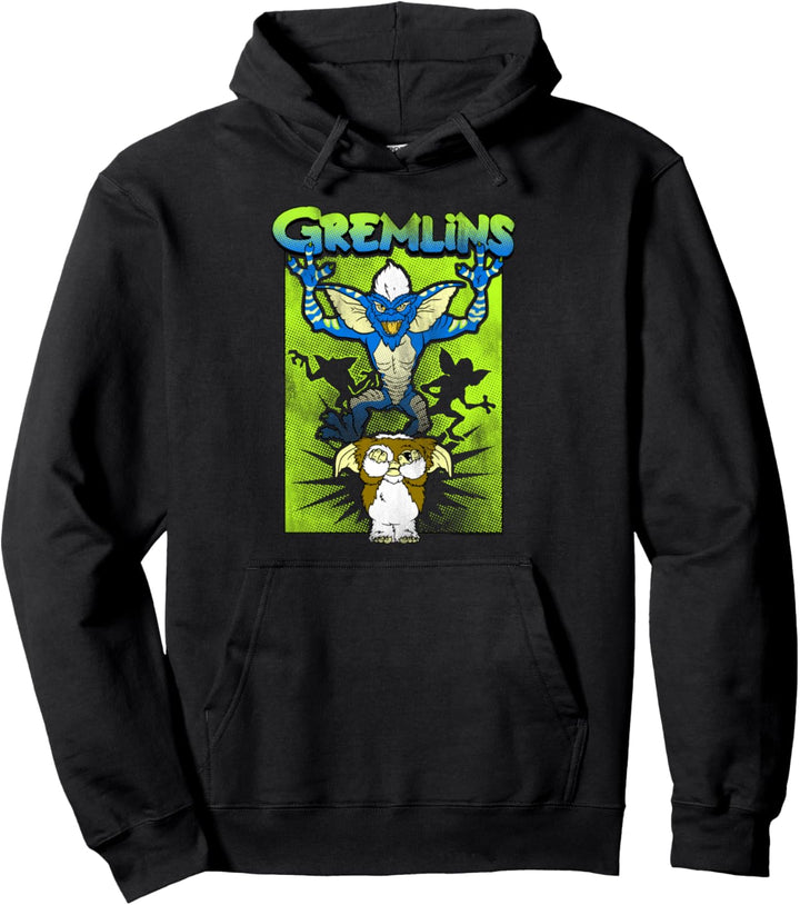 Gremlins Stripe Be Afraid Pullover Hoodie