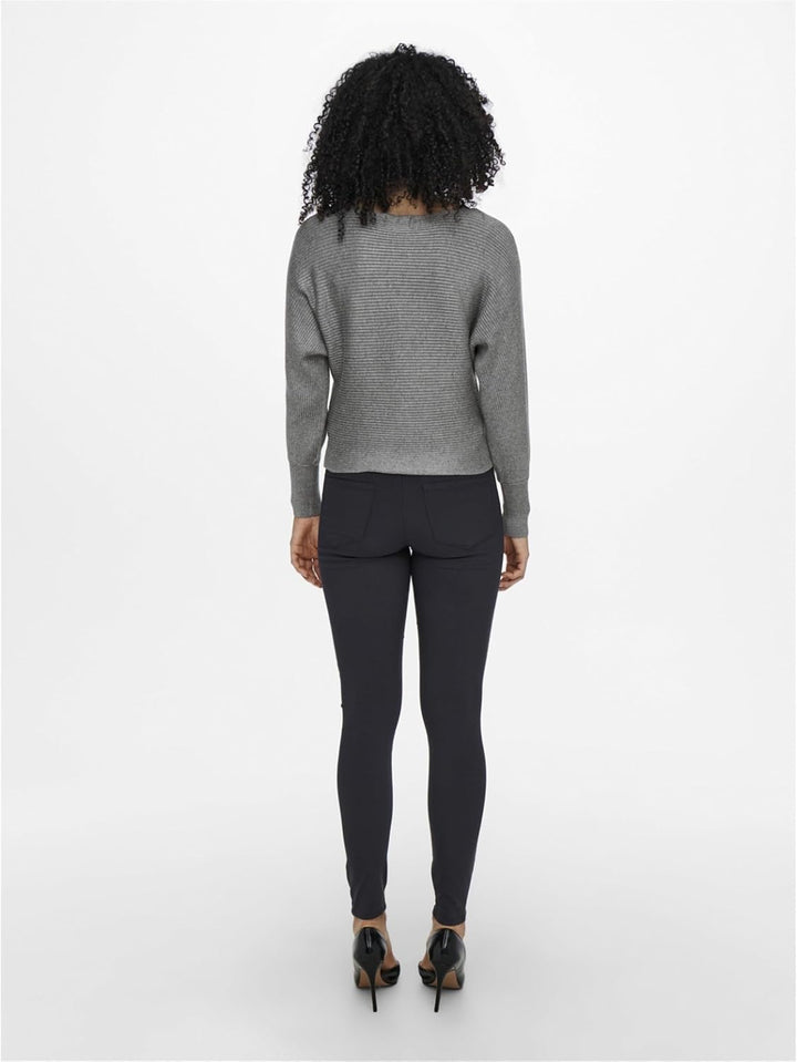 ONLY Female Strickpullover ONLADALINE Strickpullover, Medium Grey Melange