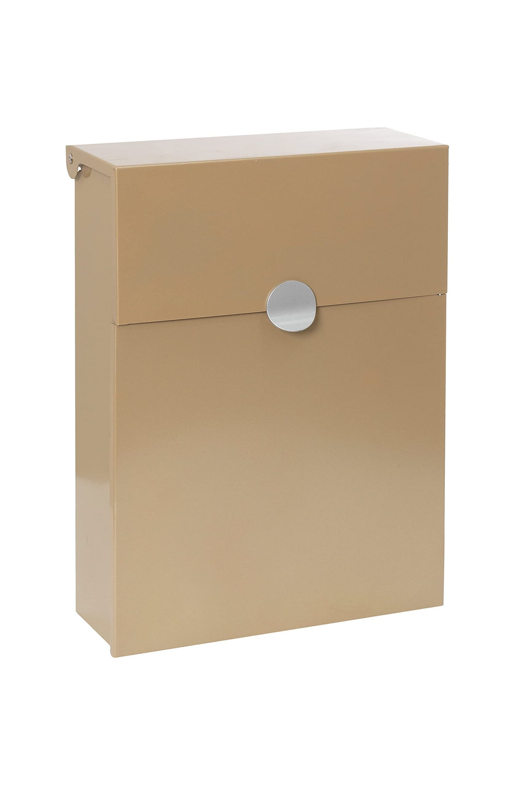 ARREGUI Tondo M E6735-SIL Briefkasten aus Verzinktem Stahl, Grösse M (DIN A4 Post), mit ihrer Hausnu