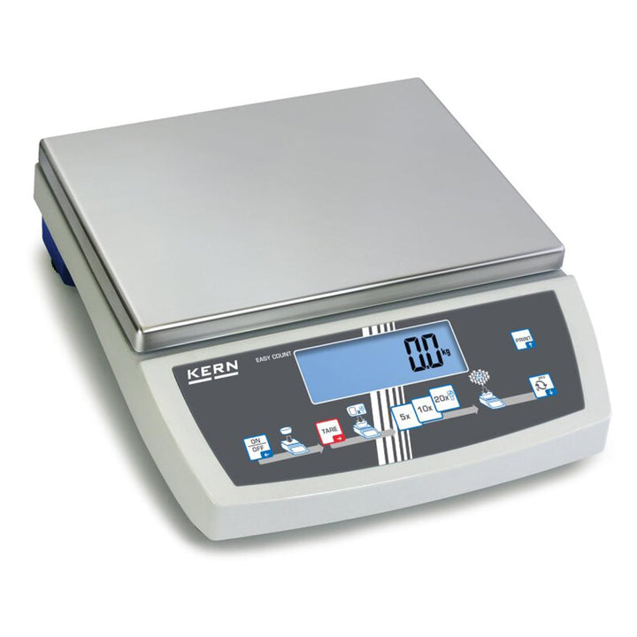 Präzisionswaage [Kern CKE 6K0.02] Selbsterklärende Zählwaage mit Laborgenauigkeit, Wägebereich [Max]