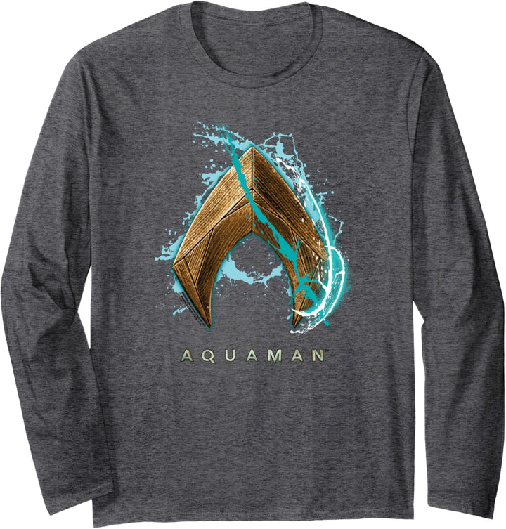 Aquaman Movie Water Shield Langarmshirt