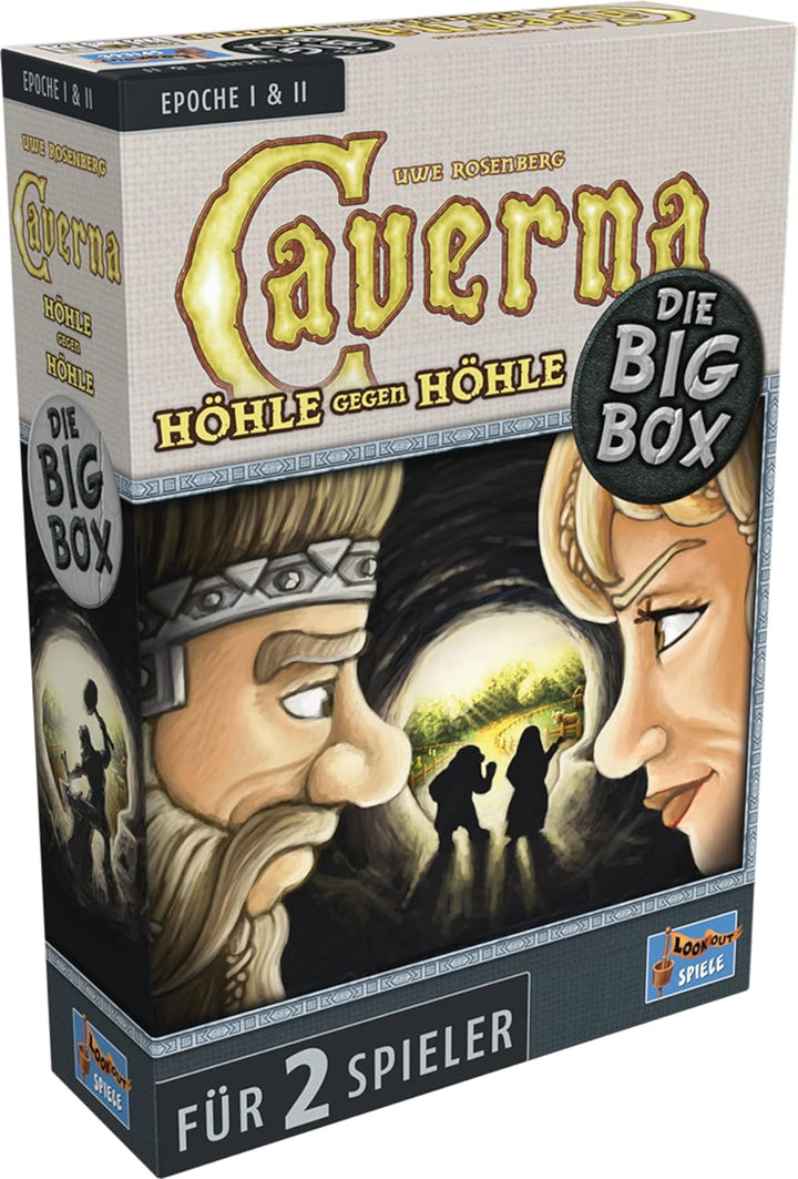 Lookout | Caverna – Höhle gegen Höhle Big Box | Grundspiel + Erweiterung | Expertenspiel | Brettspie