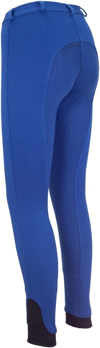 RL24 - Kinder-Reithose Flex Basicline | Vollbesatz-Reitleggings für Mädchen & Jungen | hautfreundlic