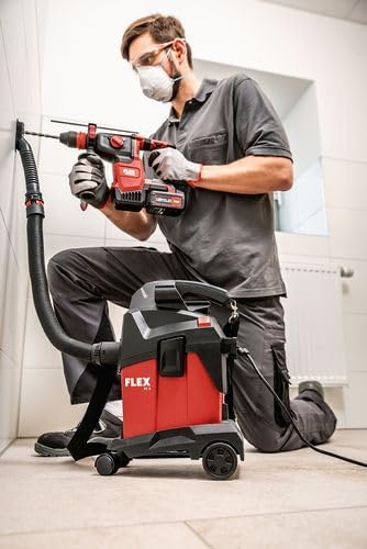 Flex Akku Kompakt Sauger VC 6 L MC 18.0 (Akkusauger 18V, 1400 l/min, Behälter 6 l, mit Zubehör, ohne