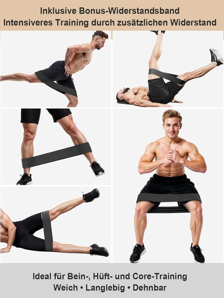 Oberschenkeltrainer Beintrainer Beckenbodentrainer für Frau Mann Fitnessgeräte für Zuhause Trainings