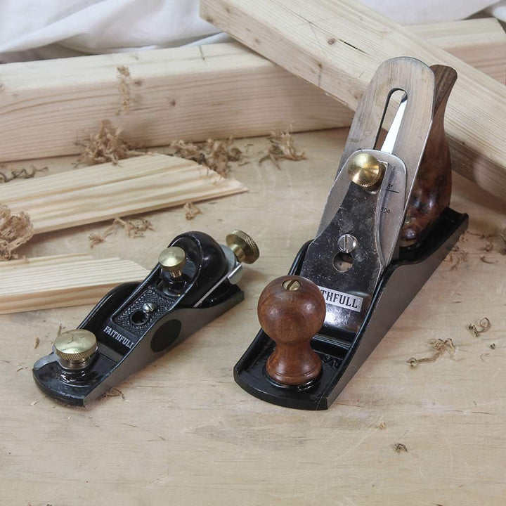 Faithfull - No.4 Plane & No.60.1/2 Plane - FAIPLANE4AV Blau