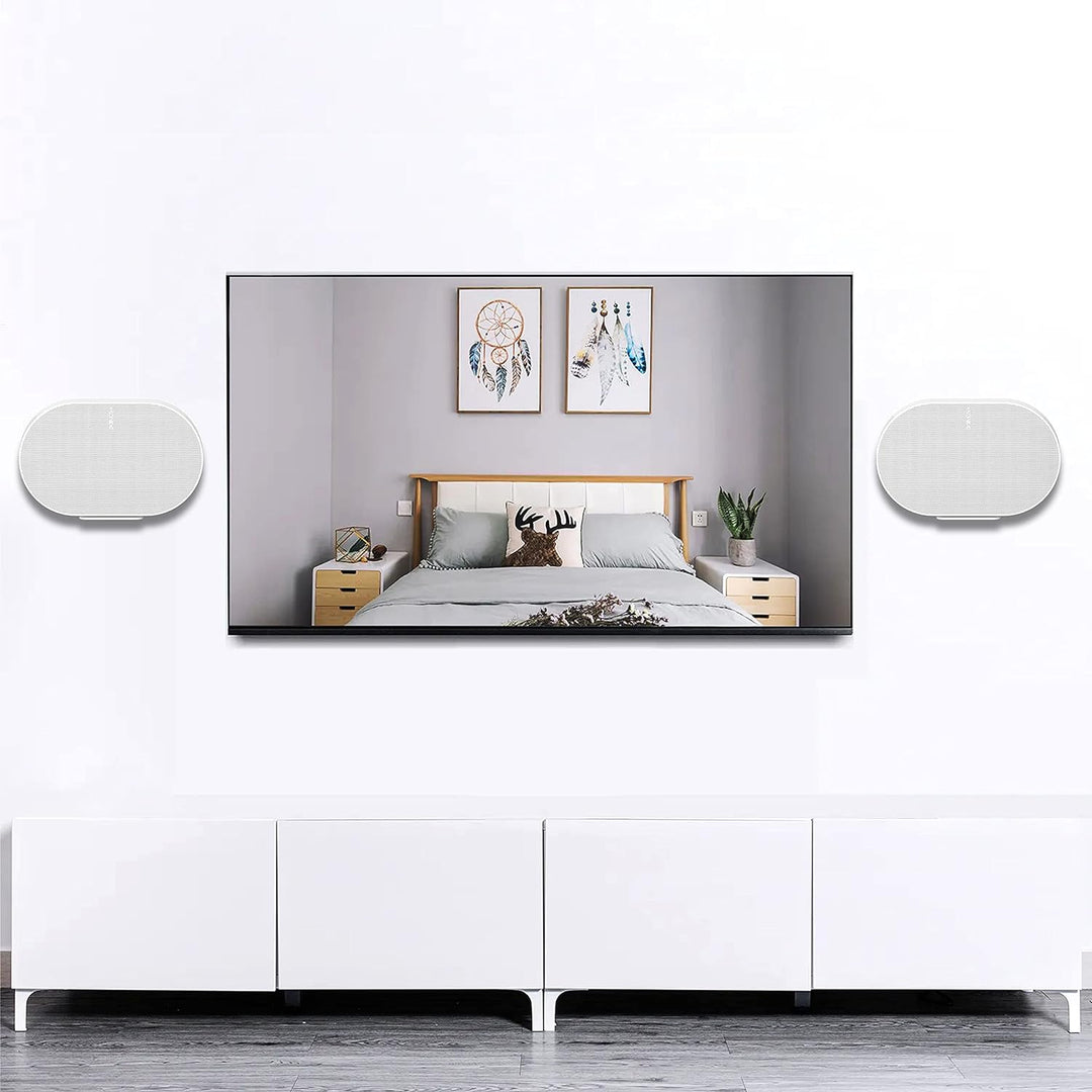 EWIGE Wandhalterung für Sonos Era 300 - Halter an der Wand Wandhalter Wall Mount (1Stück, White) 1St
