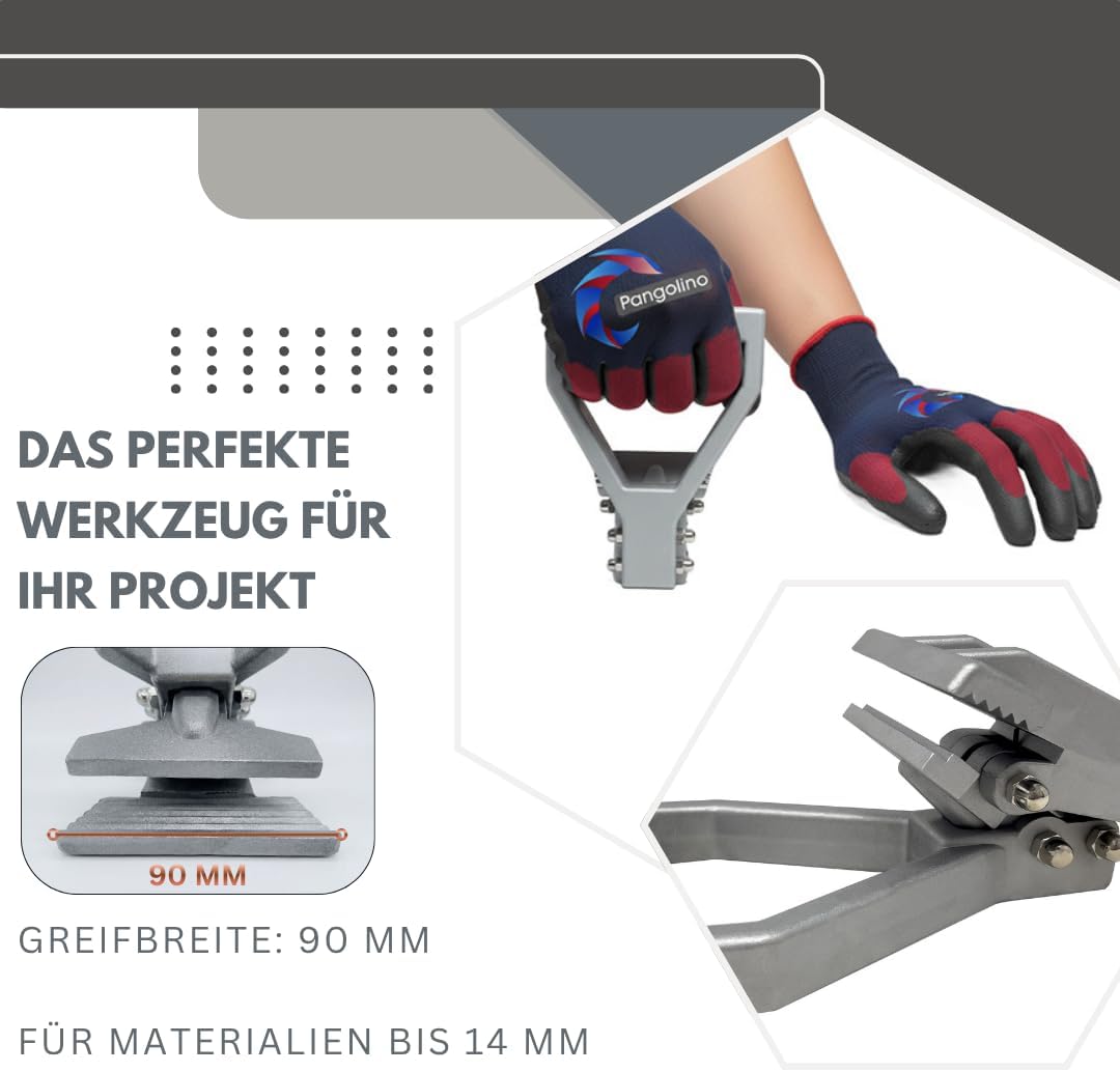 Reissklaue Halteklaue [90 mm] Teppichkralle - Pangolino Reisskralle Aluminium, Reissklaue
